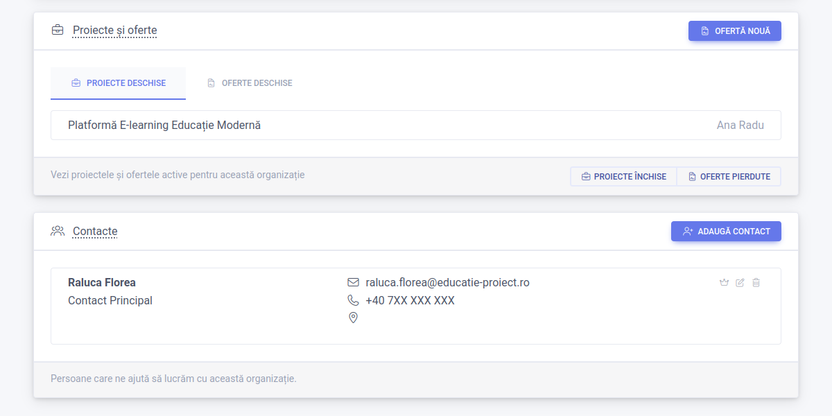 Customer relationship management